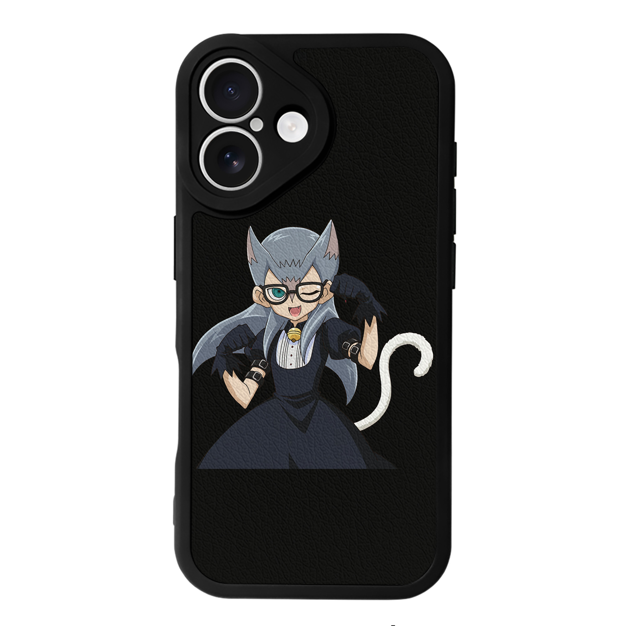 遊☆戯☆王 Yu-Gi-Oh! 【iPhone 16シリーズ対応】シリコンスマホケース（レザー調） 材質：シリコン
